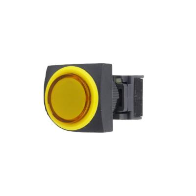 China Ring Square Head Color 16MM Electrical Switches Illuminated With Lamp On The Switch 12v Push Button 16mm Diameter for sale