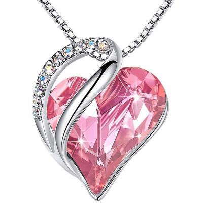 China CLASSIC Low Price Geometry Multicolor Crystal Necklace for sale