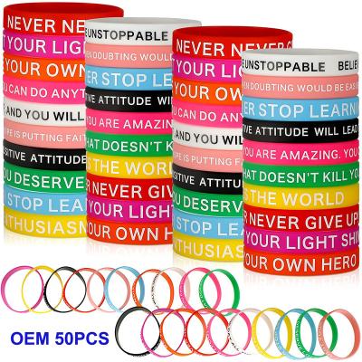 China Flag Silicone Rubber Hyperbole Customized Wristband Manufacturer Of Silicone Bracelet /Wrist Band /Custom Your Own Logo for sale