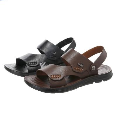 China Deodorization 2023 new hot sale summer men's slippers waterproof and anti-skid massage beach shoes eva sandals slippers for sale