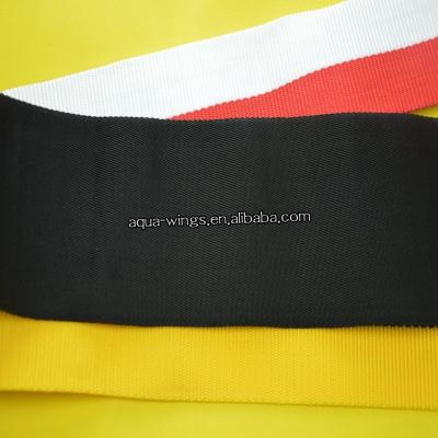 China Yellow Knitted Wholesale Polypropylene Tape PP Ribbon Thickening And Thickening Tapes 100mm Wide Viable for sale