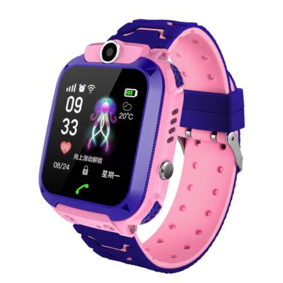 China Gps Wifi Q12 Kids Smartwatch Camera Baby SOS Tracker Anti Sim Phone Call Wrist Kids Smart Watch Waterproof Wristband Lost Alarm for sale