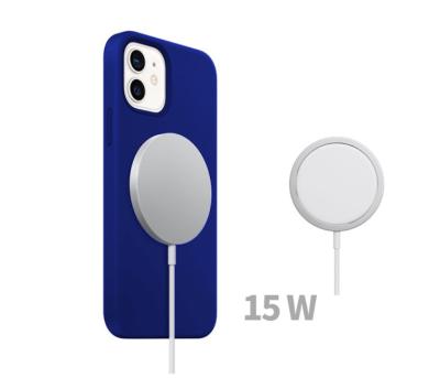 China Hot Selling Magnetic 15w Qi 2022 High Speed ​​Mobile Phone Accessories Safe Magnetic Fast Wireless Charger For Apple Iphone 12 13 Mini Pro Max for sale