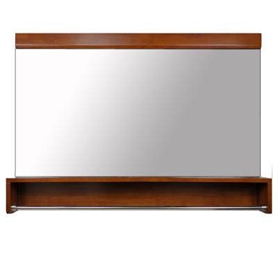 China Large minimalist bathroom mirror with shelves wall mounted mirrors for sale