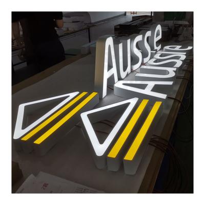 China Store Energy Saving Custom Store Signboard Luminous Letter Led Light Name Signs For Store for sale