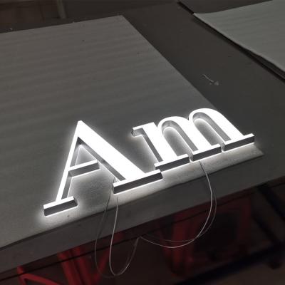 China Energy saving luminous custom led signs frontlit led sign letter shop signboard 3d led name boards for led shop badge for sale