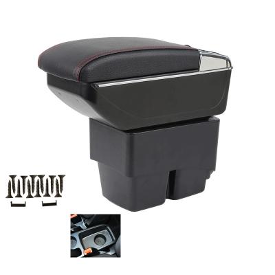 China Multifunctional storage box storage box accessory for comfortable elbow placement, suitable for Ford Fiesta car armrest box modification for sale