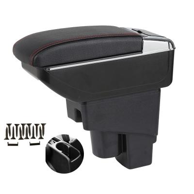 China Multifunctional storage box storage box accessory for comfortable elbow placement, suitable for 2007 Honda Jazz car armrest modification for sale