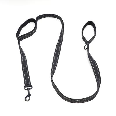 China China Manufacturer High Quality Pet Viable Speed ​​Leash Large And Medium Dogs Double Handles Leashes for sale