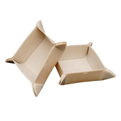 China Sustainable Professional Customizable Folding Boxes Supplier Leather Packaging For Pet Feeding And Drinking Portable Folding Box Pet for sale