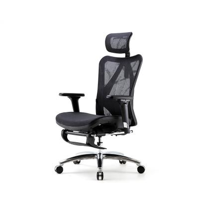 China Office Chair Sale Butterfly Mesh Price Adjustable Chair (Height) With Footrest Swivel Office Chair 3D Armrest for sale