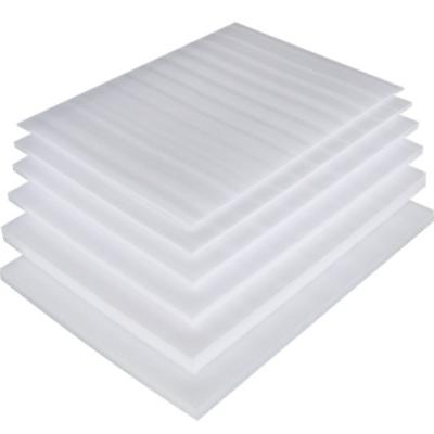 China Eco - Friendly Impact Resistance EPE Foam Sheets Customizable Size White Polyethylene Packaging Foam for sale