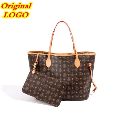 China Luxury Designer Brands Handbag Women Tote Bags Large Capacity Soft Gift Women Waterproof Factory Free Wholesales Fashion Cute Purses for sale