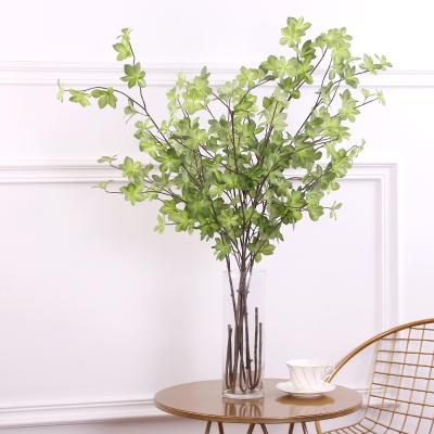 China Wholesale Natural Touch Tree Branches and Leaves Artificial Ficus Branches Plastic Leaves for sale