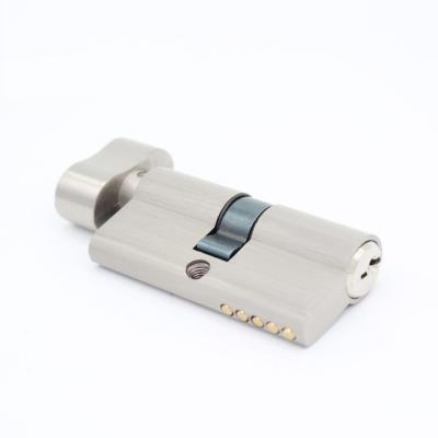 China Brass or euro zinc key and knob mortise profile cylinder door lock cylinder for sale