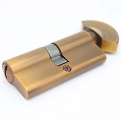 China Brass No Bathroom Lavatory Profile Knob Mortise Head Cylinder for sale