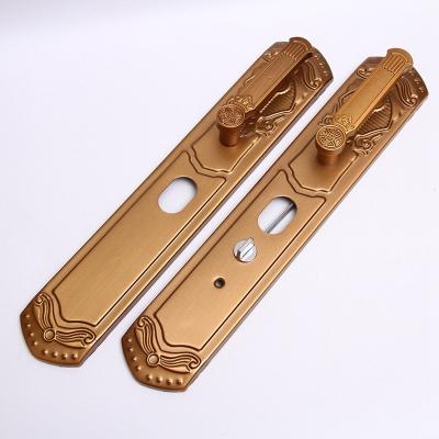 China Cheap Custom China Security Door Handle Modern Hot Sell Universal Steel Universal Door Handle for sale