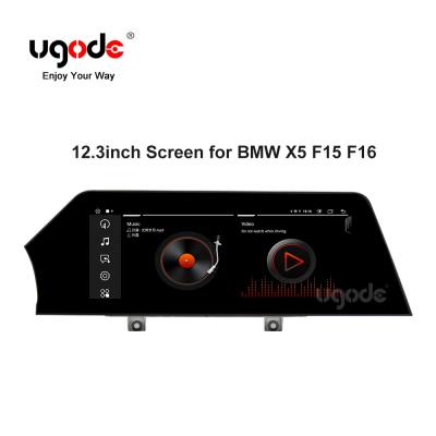 China Ugode 12.3inch Android Screen GPS Carplay Stereo For BMW X5 X6 F15 NBT New Design Original Style for sale