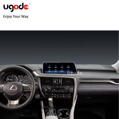 China 12.3inch Android 10.0 Automotive Car GPS Multi Media Screen Display For Lexus RX 15-18 Top Level for sale