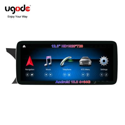 China Ugode Android 10.0 W204 12.3 Inch Screen HD Car Media GPS Audio Stereo Player For Benz C W204 S204 LHD UB-6924HQ carplay for sale