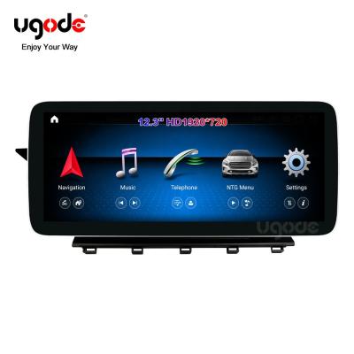 China 12.3 Inch Automotive Boost Ugode HD Media Player 10.0 Screen GLK 350 Android Car GPS Navigation Audio For Benz GLK for sale