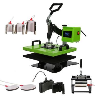 China 3D fabric heat press machine 8 1 14 in 1 combo sublimation 15 x heat press machine 15 heat press machine for sale