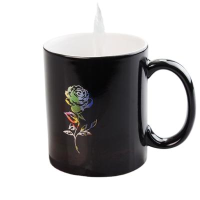 China 11OZ Disposable Sublimation Mug Color Change Sublimation Mug Temperature Blank Sublimation Mugs High Quality for sale