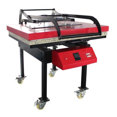 China Printable Flat Product Auplex Large Format Sublimation Heat Press Machine For 80x100cm Size for sale