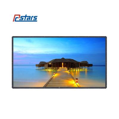 China 86 Inch Indoor Wall Mount Open Frame LCD Monitor Touch Screen Advertising Display Billboard Digital Signage for sale