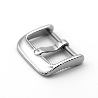 China New Style Unisex Watch Buckle Pre-V 316l Stainless Steel 20mm Custom Buckles For Watchbands for sale