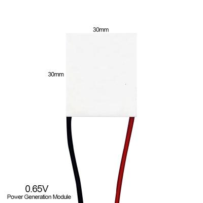 China Seeback Effect Seeback Effect Semiconductor 30*30mm Module Thermoelectric Generator for sale