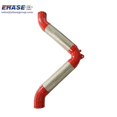 China Compensate Movement FM Flex Tube Flexible Mental Hose V-LOOP Steering for sale