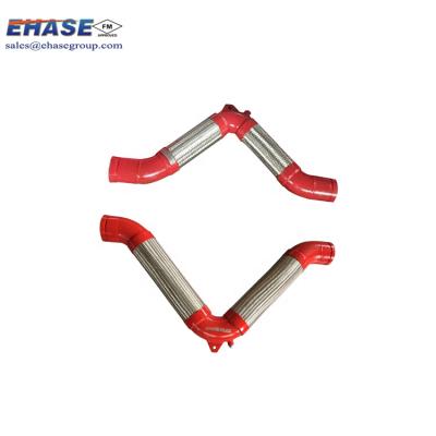 China Offset Steering Movement FM Stainless Steel Metal Bellows Pipe for sale