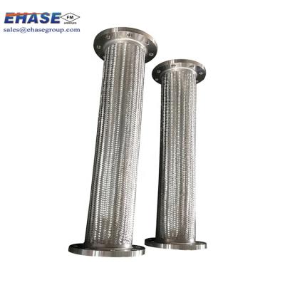 China Deformation Joint To Compensate For Uneven Regulation FM Flanged Metal Hose Pump Flexible Joint Braided Connector for sale