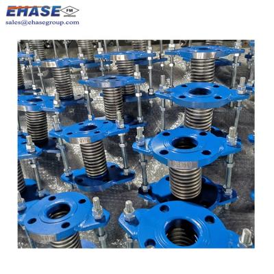 China Absorb viration and reducing noise flexible tubing SS flange connection joint pipe with flange fitting for sale