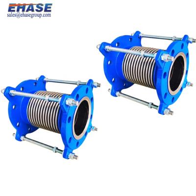 China Compensate Compression Expansion Loop Stainless Steel Bellows Expansion Joint With Flange End for sale