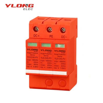 China PBT SPD PV Surge Protection Device 3P 1000V 40ka for sale