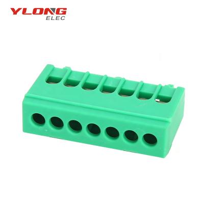 China YL-009 Electrical Installation Russian Type All 7 Plastic Set Screws Electrical Cable Wire Connector Terminal Strip Block for sale