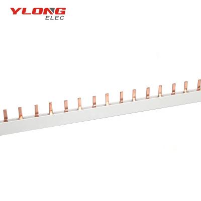 China Electrical Installation YL-102 Pin Type MCB Busbar 2P 1.8*9 80A for sale