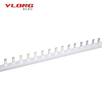 China MCB Installation YL-202 C45 Electrical Type Plated Busbar 2P 1.4*7 60A for sale