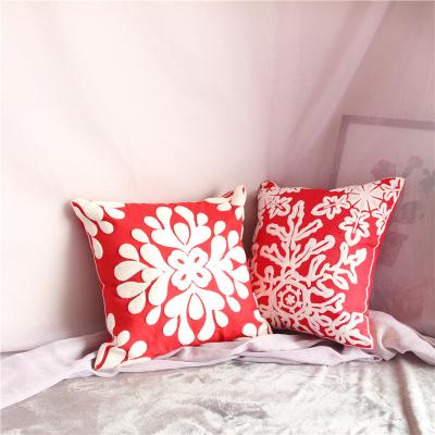 China Decorative Tile Anti-Decubitus Indoor Sofa Christmas Embroidery Tile ZY-TP0605-8 for sale