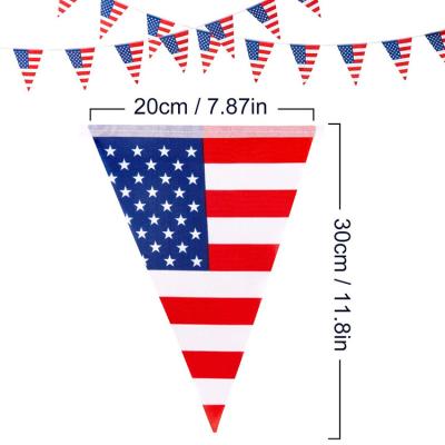 China Hanging Displays USA Flag Bunt American National Bunting Flag All Country Flag With String for sale