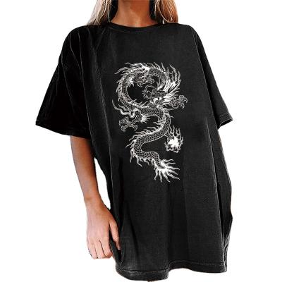 China 230g Quantity High Quality Anti-shrink High Quality Cotton Anti-shrink 230g Custom Plain OEM Plain Women's T-Shirt Min Order Low End Logo Printing for sale