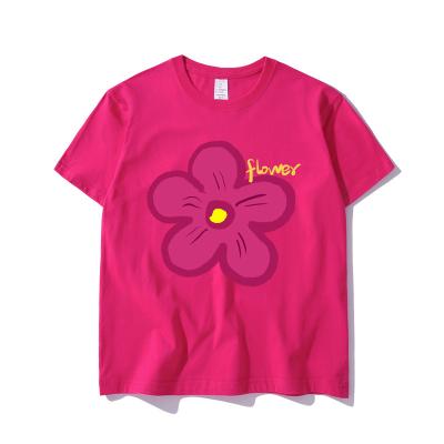 China 210g Quantity High Quality Anti-shrink High Quality Cotton Anti-shrink 210g Custom Plain OEM Plain Women's T-Shirt Min Order Logo Printing Low for sale