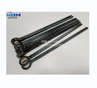 China Weaving Machine Rapier Loom Spare Parts Harness Blade Frame Frame Connecting Rod Heald Lifter 360mm Overall Length For Textile Machine for sale