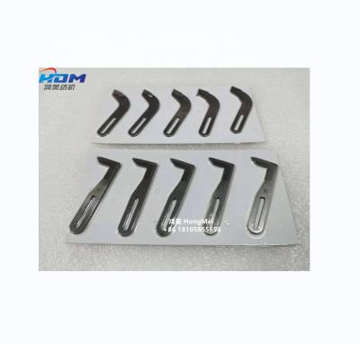 China Silver Sulzer G6300 Smit QUICK Weft Cutter GS900 Long Hole Loom Rapier Style Machinery Weaving Scissors For Textile Machine for sale