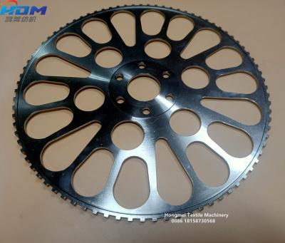 China Good Quality Textile Machinery Spare Parts Manufacturer GTM Rapier Weaving Wheel With 75 Teeth B88251 for sale