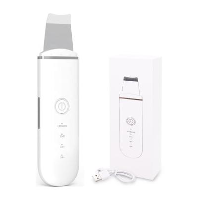 China Personal Care Beauty Device Micro Current DEEP CLEANING Ion EMS Skin Ultrasonic Facial Cleansing Scrubber for sale