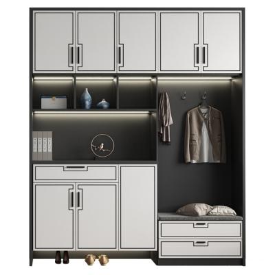 China Whole house furniture locker factory custom made custom wardrobe custom made personalization incoming (size) process drawing design for sale