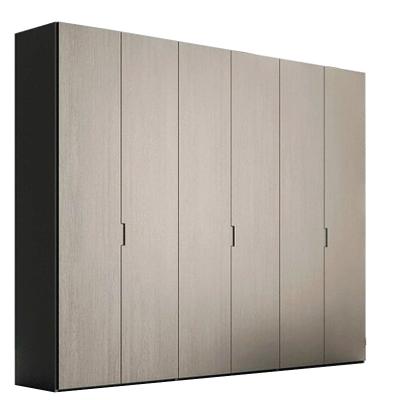 China Customized Contemporary Modern Wooden Design Bedroom Sliding Door European Standard Wardrobe for sale